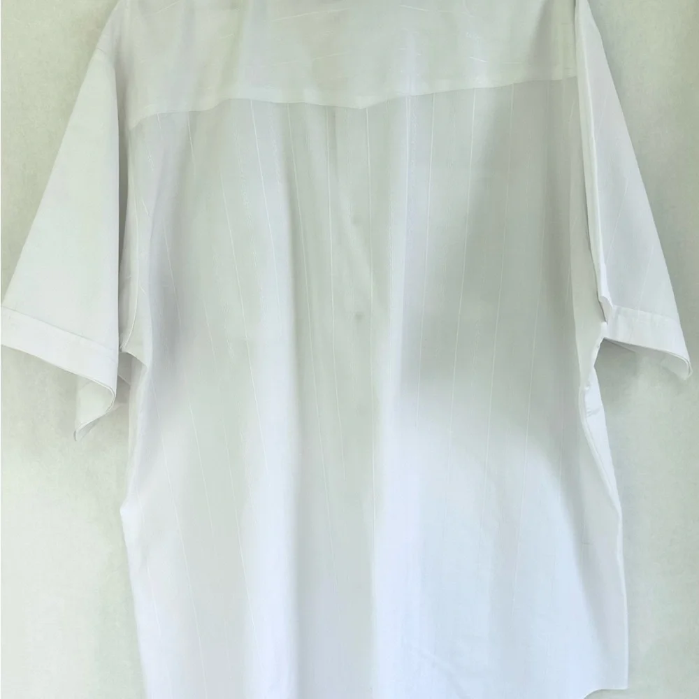 Ely Cattleman White Short‎ Sleeve Button Down Shirt